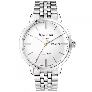 Ceas barbatesc Philip Watch R8253598005 Quartz Argintiu Ceas barbatesc Philip Watch R8253598005 Quartz Argintiu