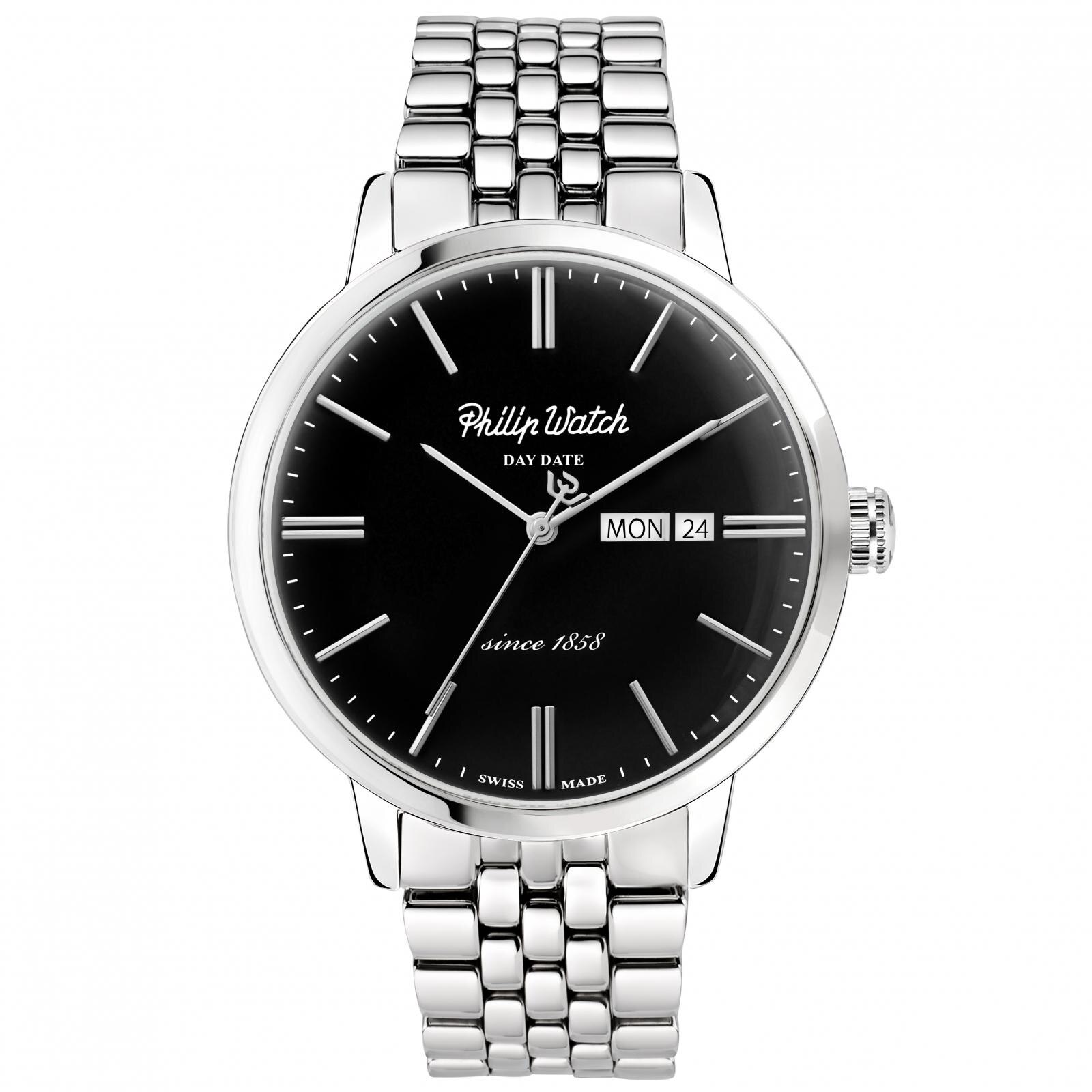 Ceas barbatesc Philip Watch R8253598006 Quartz Argintiu