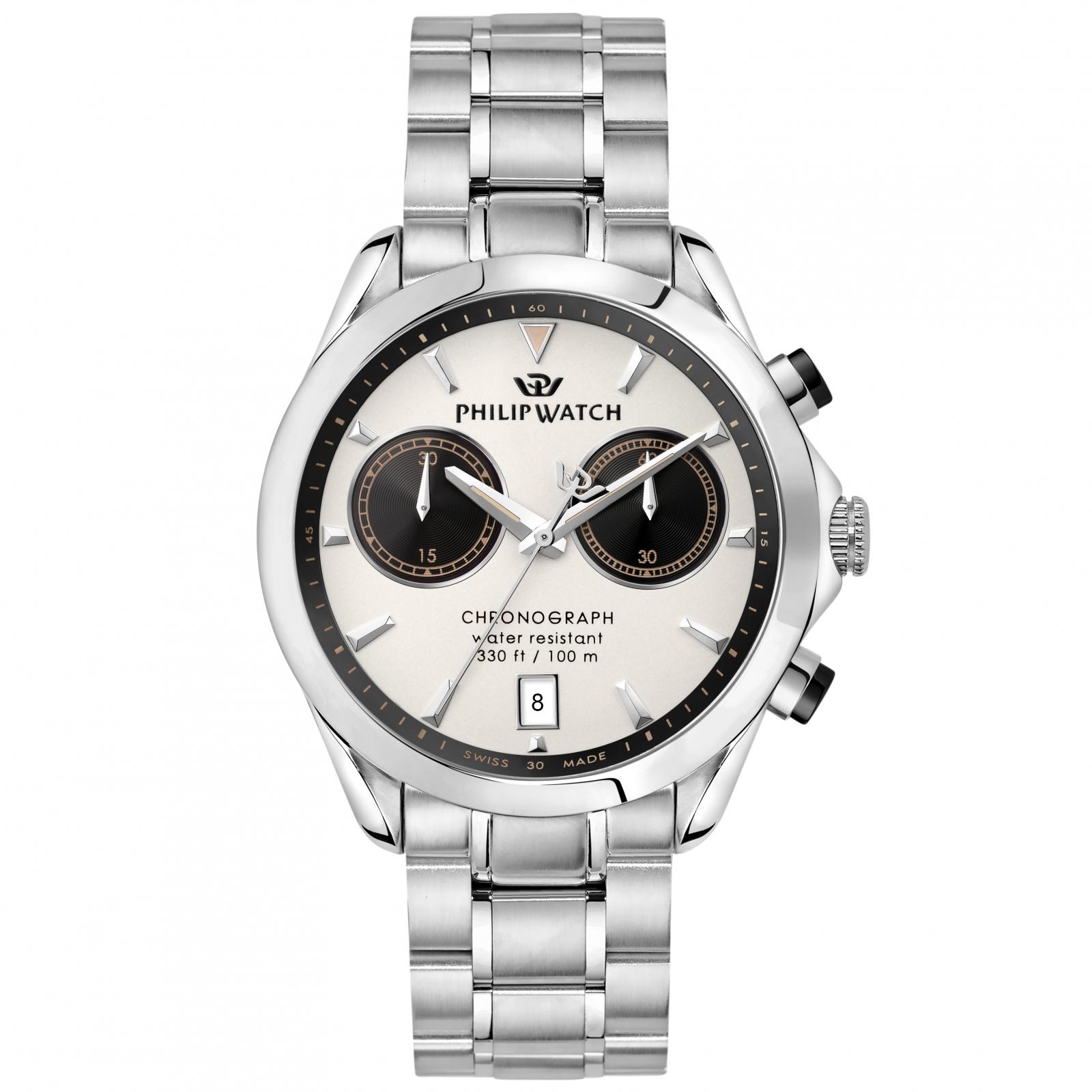 Ceas barbatesc Philip Watch R8273665006 Quartz Argintiu