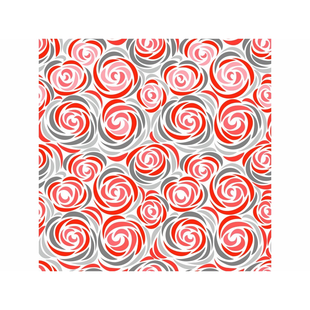 Folie geam autoadeziva Diva, Folina, model floral multicolor, rola de 100x100 cm