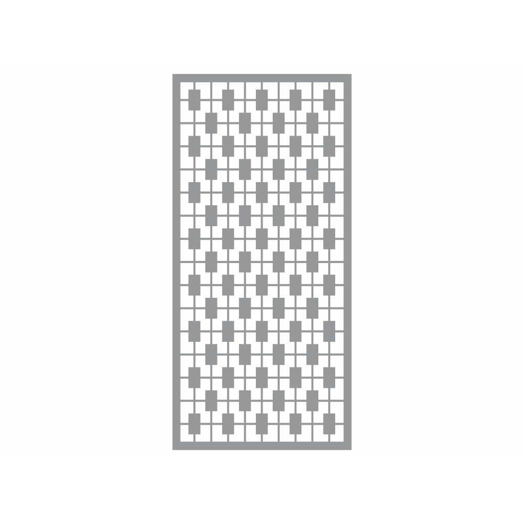 Folie geam autoadeziva Link, Folina, model geometric gri- 100x210 cm