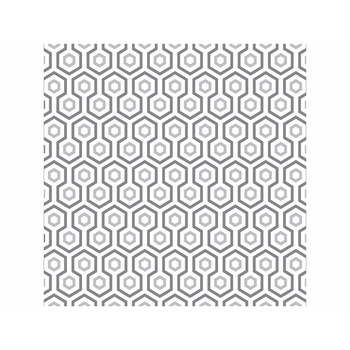 Folie geam autoadeziva Kalista, Folina, model geometric gri, rola de 100x100 cm Folie geam autoadeziva Kalista, Folina, model geometric gri, rola de 100x100 cm