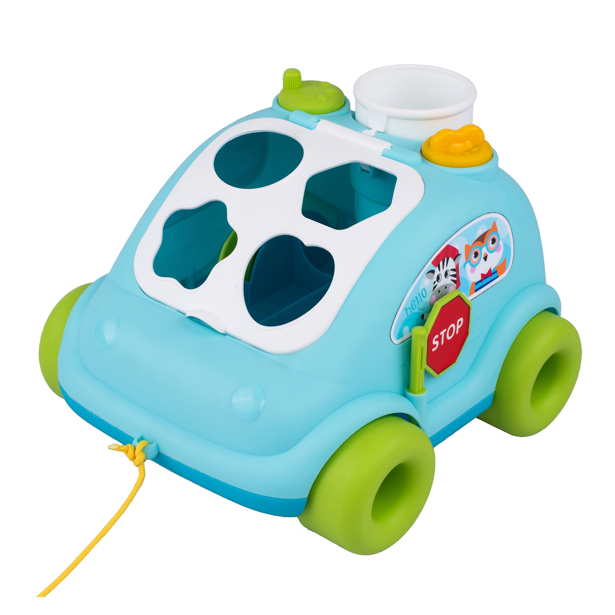 Jucarie sortare M-Toys Play -Masinuta, albastru