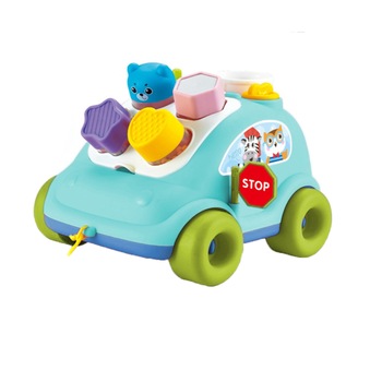 Jucarie sortare M-Toys Play -Masinuta, albastru Jucarie sortare M-Toys Play -Masinuta, albastru