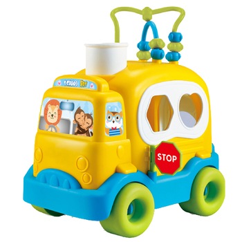Jucarie sortare M-Toys Play -Camion, galben Jucarie sortare M-Toys Play -Camion, galben