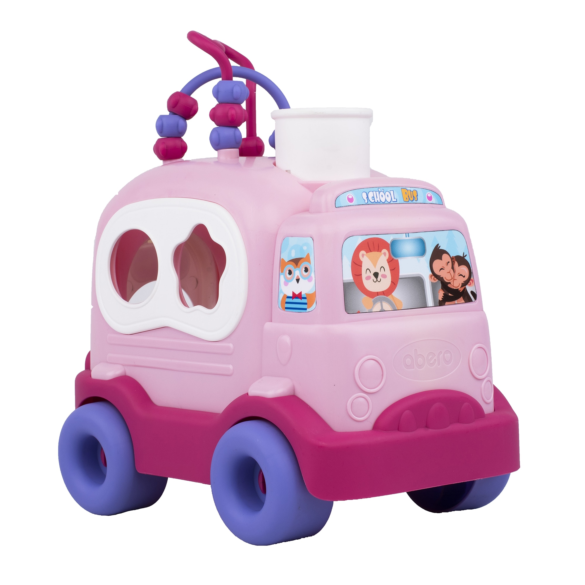 Jucarie sortare M-Toys Play -Camion, roz