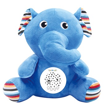 Jucarie interactiva M-Toys - Elefant, cu proiector, lumini si sunete Jucarie interactiva M-Toys - Elefant, cu proiector, lumini si sunete
