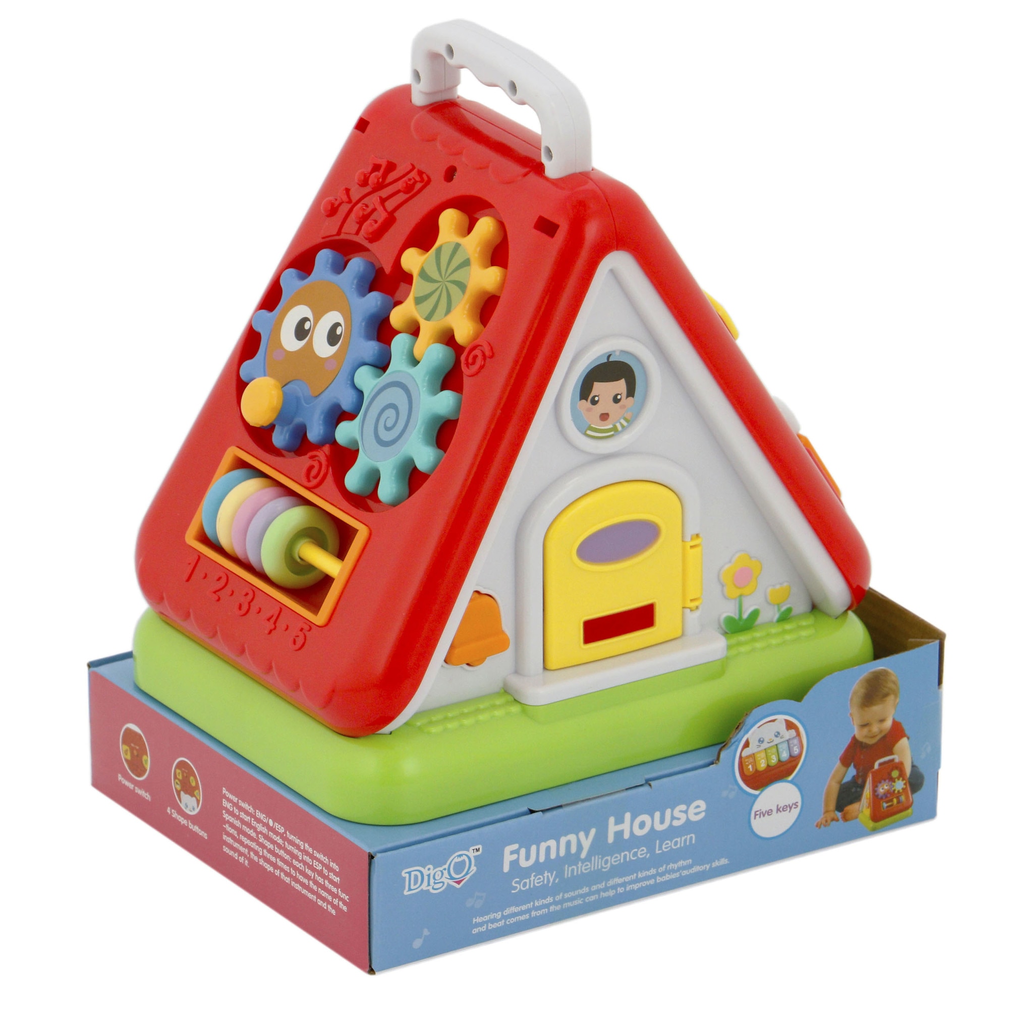 Jucarie interactiva Mappy - Casuta cu sunete