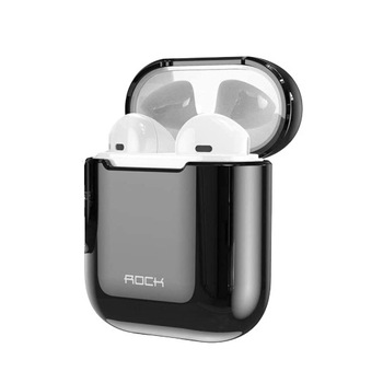 Husa Protectie Apple Airpods Negru Husa Protectie Apple Airpods Negru