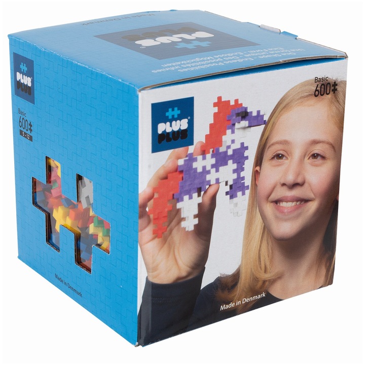 Комплект конструктор Plus Plus - Basic, 600 части