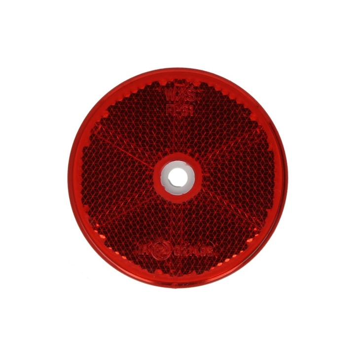 Рефлектор 843 FI61, червен, кръгъл