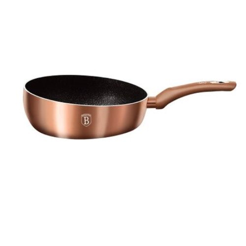 Tigaie marmorata, 26 cm Black Silver Collection Line Berlinger Haus , Premium inductie BH 1854