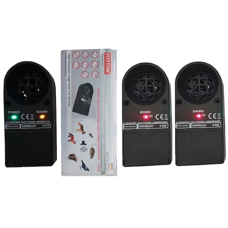 Aparat Ultrasonic Industrial Profesional Votton® US175-SP02 Multifunctional- High Power 135 dB - 1.000 mp Impotriva Sobolani, Soareci, Caini, Animale Salbatice, Insecte