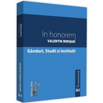 In honorem Valentin Mirisan In honorem Valentin Mirisan