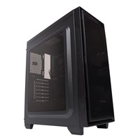 Carcasa Segotep Halo 6 Black NF, Middle Tower, ATX, Fara sursa, Black