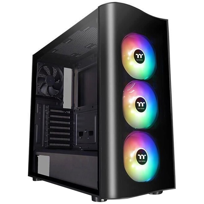 Carcasa Thermaltake View 23 TG ARGB, Middle Tower, ATX, Fara sursa, Black