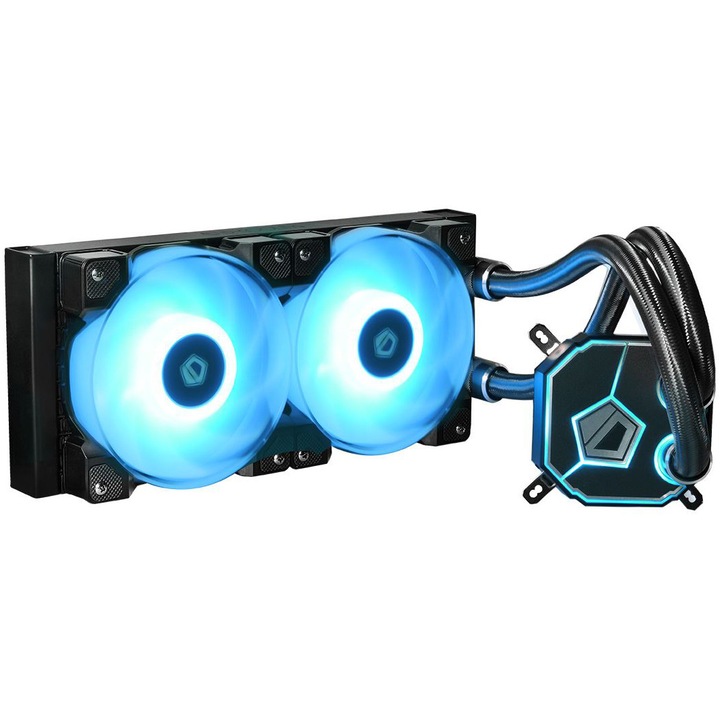 Cooler procesor ID-Cooling Dashflow 240 RGB, compatibil AMD/Intel