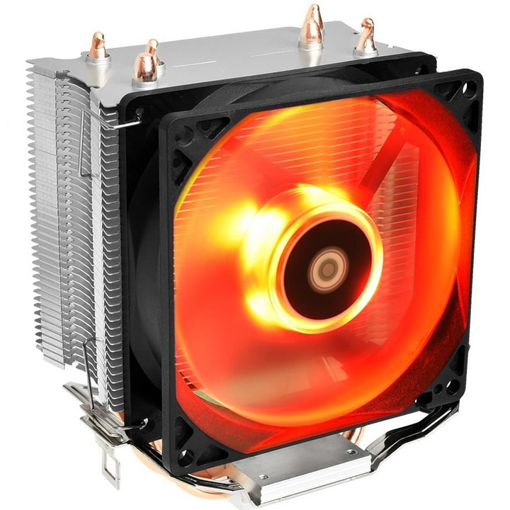 Cooler procesor ID-Cooling SE-913-R Red, compatibil AMD/Intel