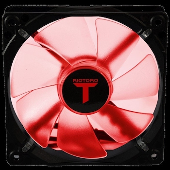 Ventilator Riotoro Performance Edition 120mm iluminare rosie Ventilator Riotoro Performance Edition 120mm iluminare rosie