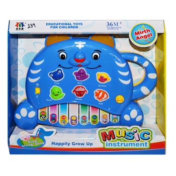 Orga cu baterii, Pisica , Robentoys Orga cu baterii, Pisica , Robentoys