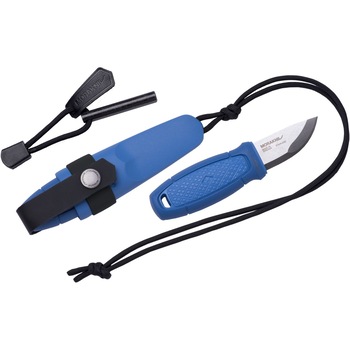 Cutit de gat cu amnar, Morakniv Eldris, albastru pentru DIY/camping/hobby Cutit de gat cu amnar, Morakniv Eldris, albastru pentru DIY/camping/hobby