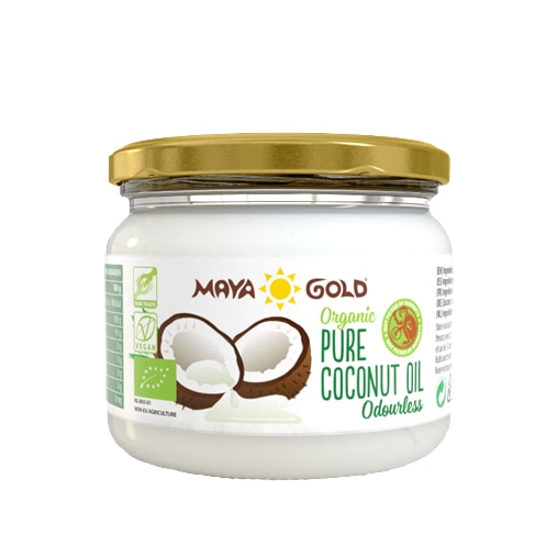 Ulei de cocos ecologic pur fara miros 280ml, Maya Gold