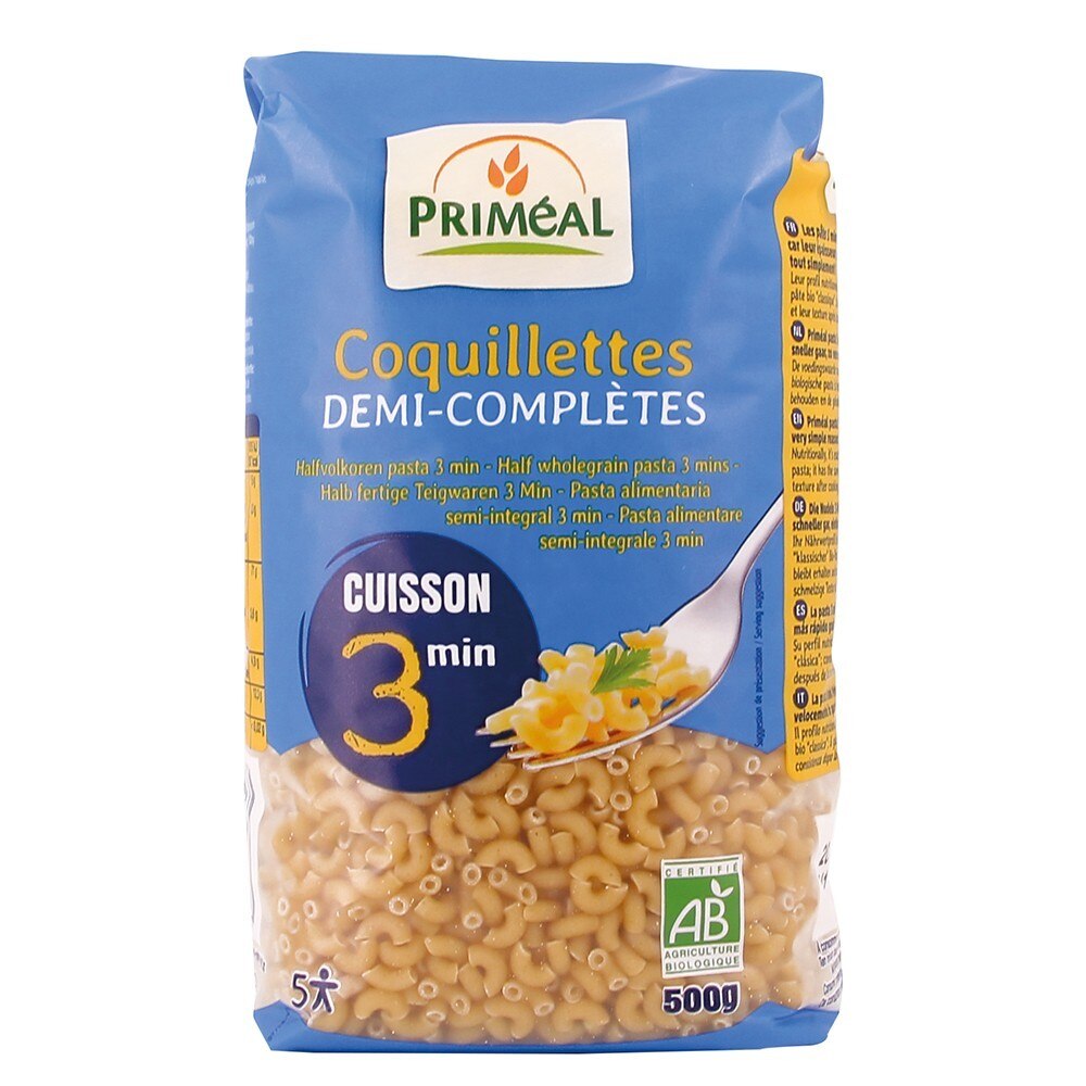Melcisori semi-integrali cu gatire rapida, Primeal, 500g