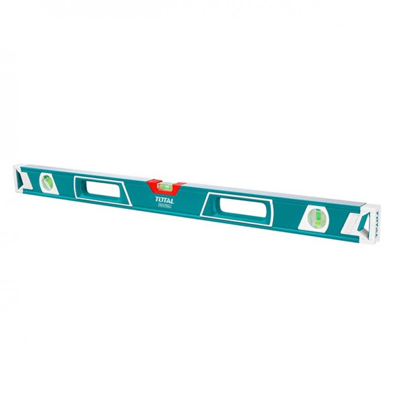 Nivela cu bula Total Industrial, 150 cm, precizie 0.5 mm