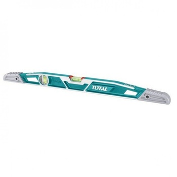 Nivela cu bula pentru zidarie Total Industrial, 60 cm, rezistenta la socuri Nivela cu bula pentru zidarie Total Industrial, 60 cm, rezistenta la socuri