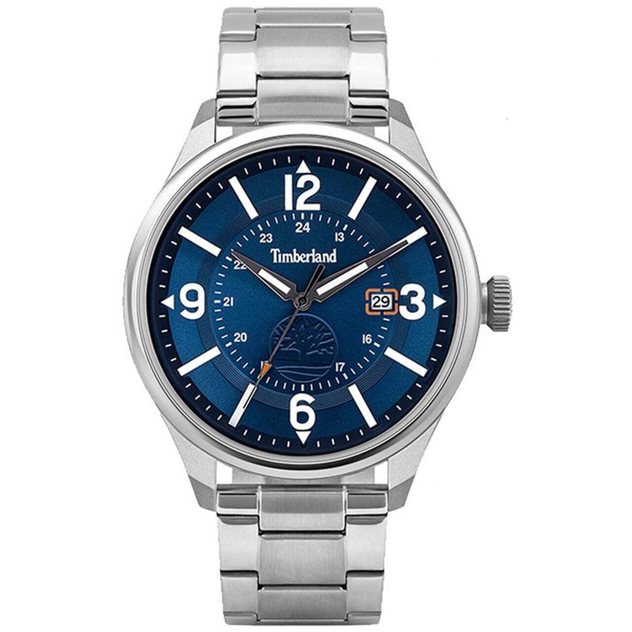 Ceas barbatesc Timberland TBL14645JYS.03MAS Blake Set, 46mm, 5ATM, Argintiu