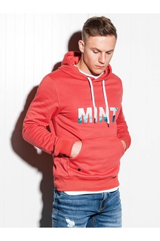 Hanorac barbati B994 - corai, Corai, 2XL Hanorac barbati B994 - corai, Corai, 2XL