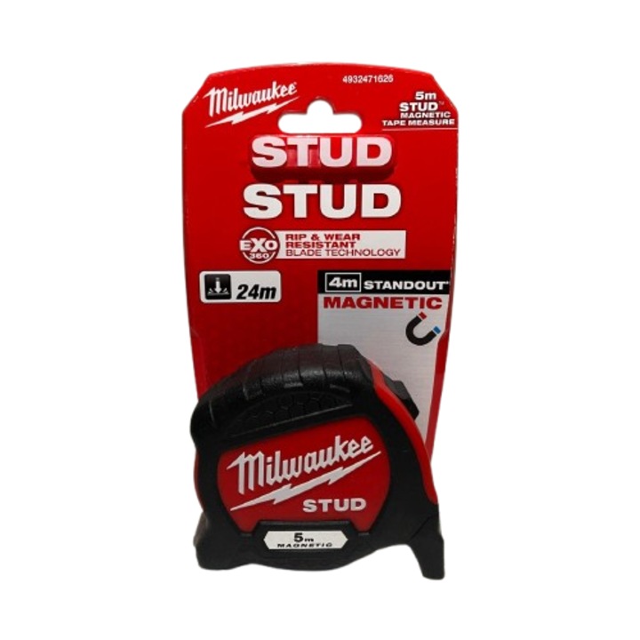 Ruleta cu magnet, 5m, seria STUD™, Milwaukee, generatia 2