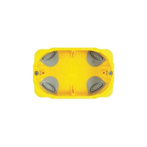 Doza Rigips Bticino3P, galbena