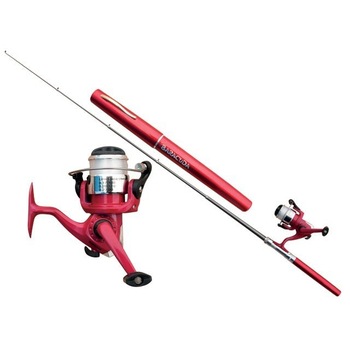 Kit Baracuda 2 piese pescuit Copca Lanseta tip stilou + Mulineta cu nylon Kit Baracuda 2 piese pescuit Copca Lanseta tip stilou + Mulineta cu nylon