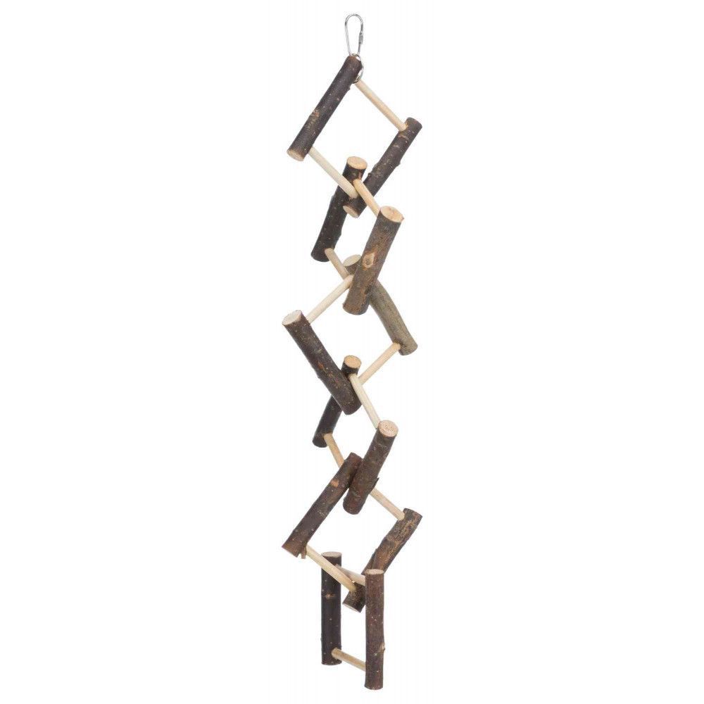 Jucarie model scara pentru pasari Trixie, din lemn, 58 cm
