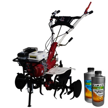 Set motosapa Media Line, 7100/5 CFB, 7 CP, latime de lucru 80 cm, roti cauciuc, plug bilonat, freze lucru, 3l ulei AgroPro Set motosapa Media Line, 7100/5 CFB, 7 CP, latime de lucru 80 cm, roti cauciuc, plug bilonat, freze lucru, 3l ulei AgroPro