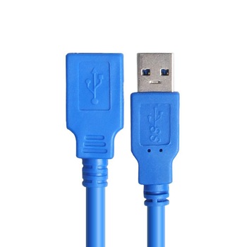 Cablu prelungitor USB 3.0 Easyday, Tip A tata la mama, 1.8 m, Albastru Cablu prelungitor USB 3.0 Easyday, Tip A tata la mama, 1.8 m, Albastru