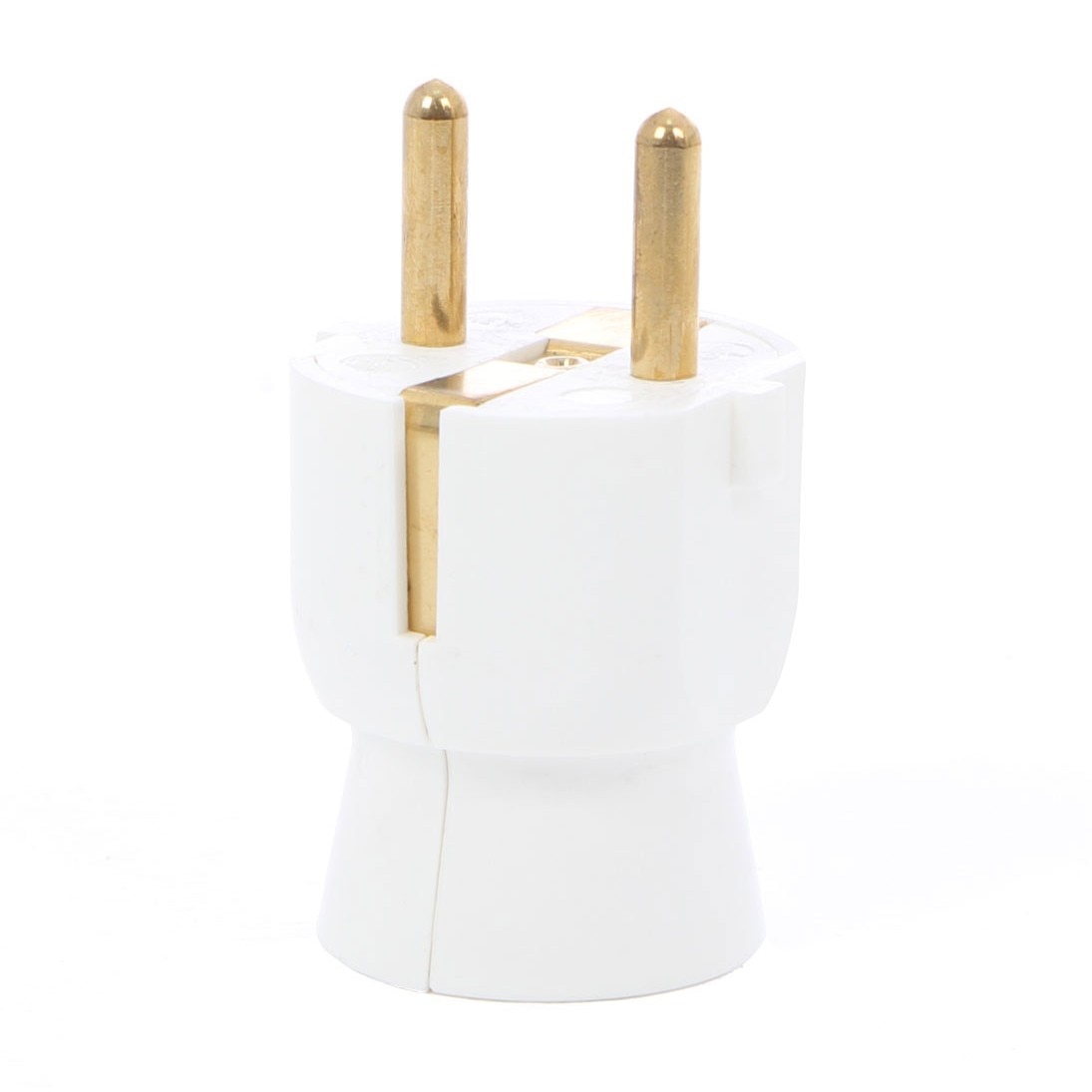 Stecher schuko Legrand cu iesire dreapta alb