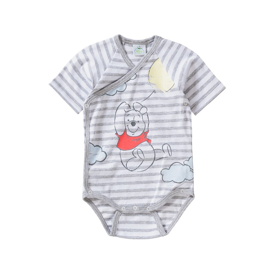 Body Disney Winnie The Pooh baieti, alb/gri, marimea 86 cm, 18 luni