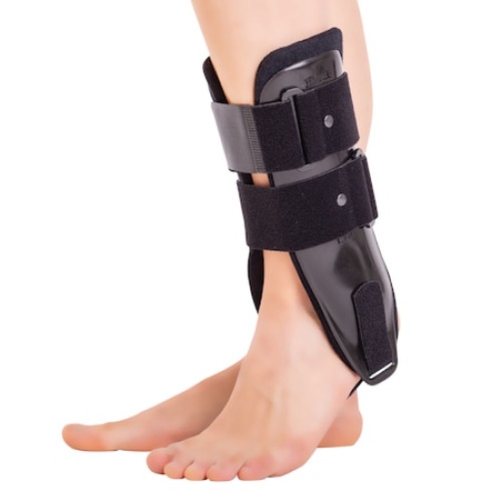 Orteza de glezna mobila cu atele laterale din material plastic, Triamed, Anklefix Activ, Stanga