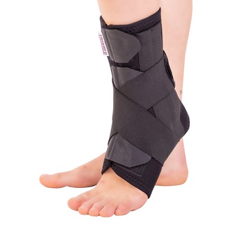 Orteza de glezna mobila cu atele metalice, Triamed, Anklefix Strong, Marimea 1 Orteza de glezna mobila cu atele metalice, Triamed, Anklefix Strong, Marimea 1