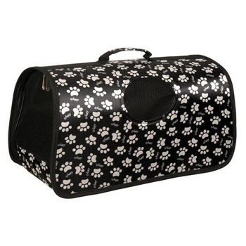Geanta de transport animale de companie Felis, 44x22x26 cm, Negru Geanta de transport animale de companie Felis, 44x22x26 cm, Negru