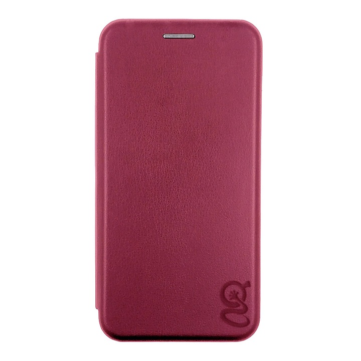 Samsung Galaxy S21 Ultra tok - könyv típusú, mágneses záródású, Gekko Elegance - BARNA