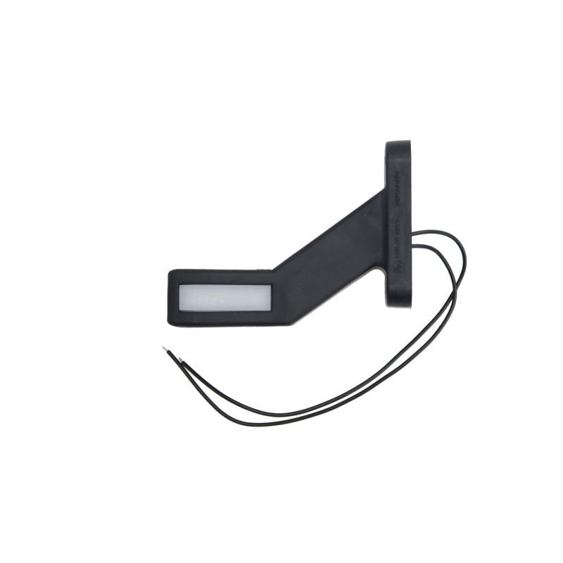Lampa gabarit LED 1174L W168.5, 12V /-/ 24V, Alb, Rosu