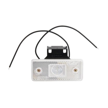 Lampa gabarit LED 105Z W17D, 12V /-/ 24V, Alb Lampa gabarit LED 105Z W17D, 12V /-/ 24V, Alb