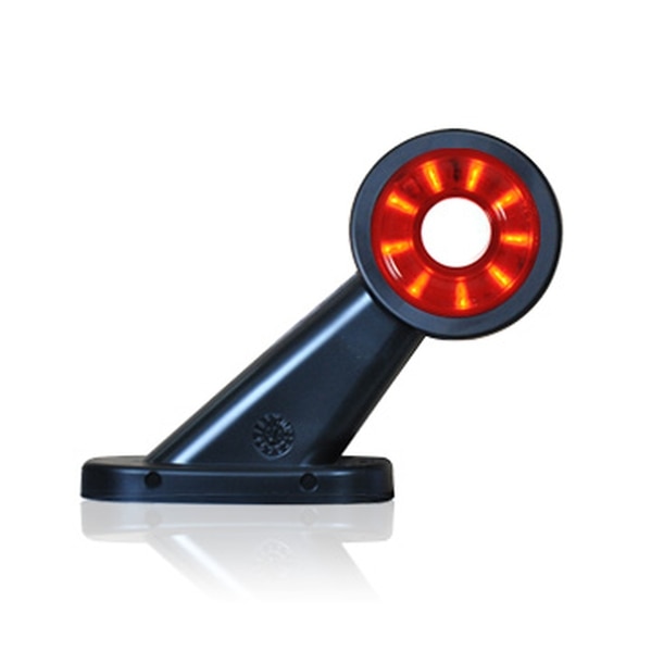 Lampa gabarit LED 510BCL W21.7WW, 12V /-/ 24V, Alb, Rosu