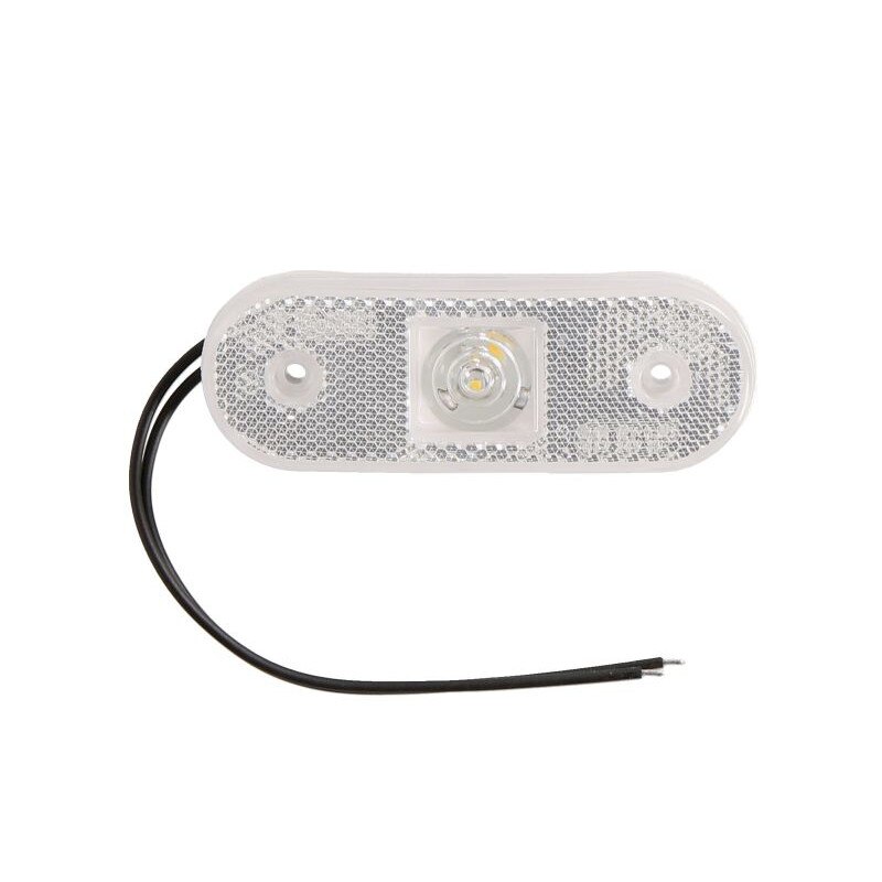 Lampa gabarit LED 231 W47, 12V /-/ 24V, Alb
