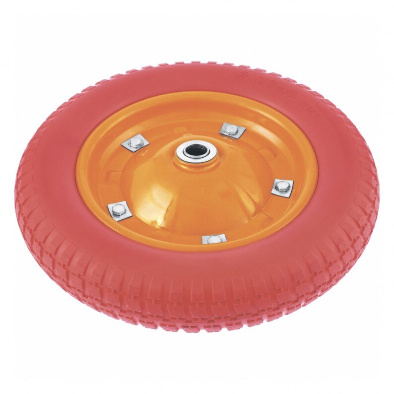 Roata poliuretan 3.00-8,lungime axa 90 mm,rulmenti 16 mm Palisad