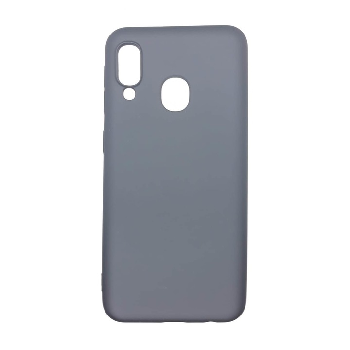 Husa X-Level Thin Membrane, Samsung A20e, Silicon, Negru