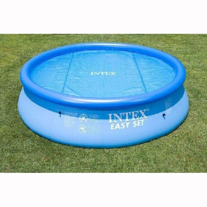 Prelata solara Intex pentru piscina, rotunda 244 cm